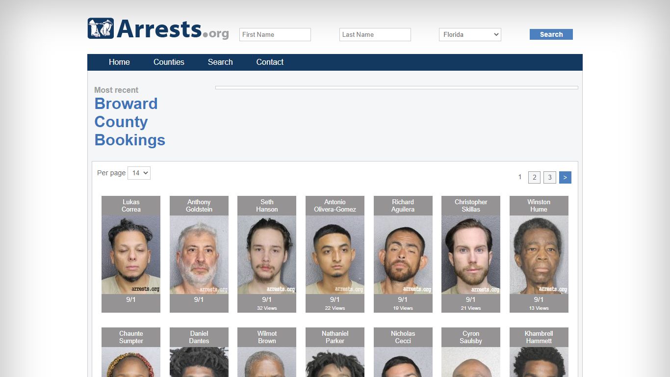 Broward County Arrests and Inmate Search